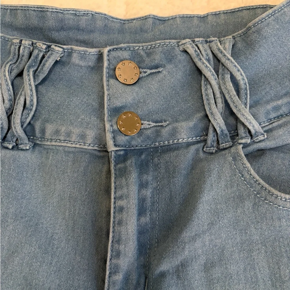 All Americana Blue Women's Jeans - Picture 2 of 9